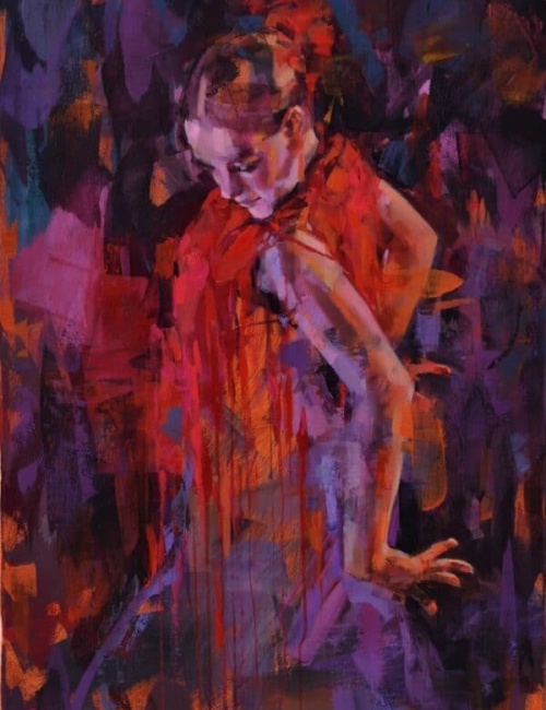 Purple flamenco
