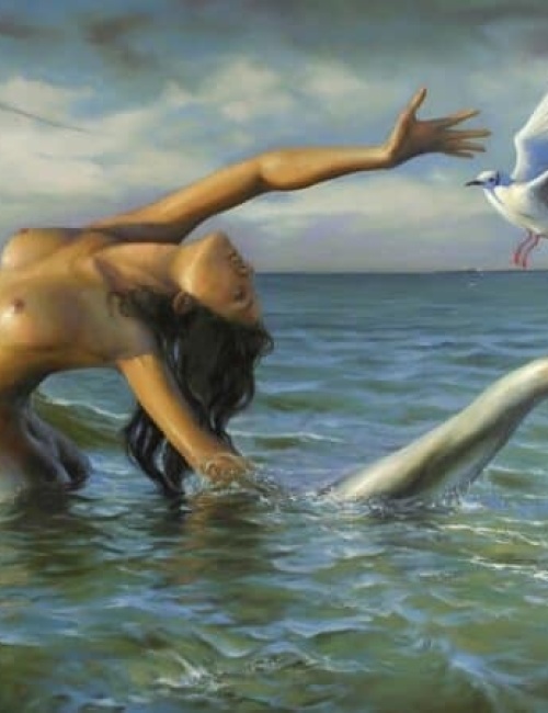 The last Baltic mermaid catching avian flu