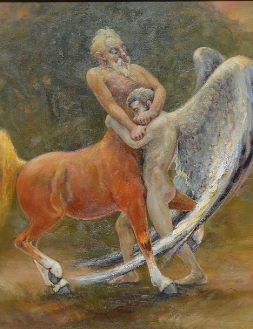 Centuar&rsquo;s Fight with an Angel