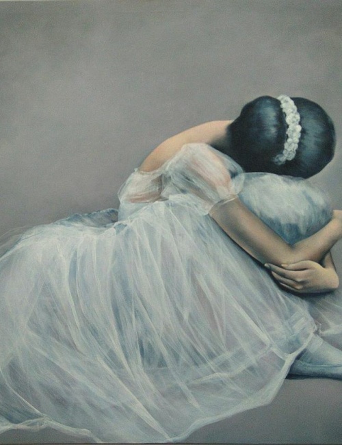 Ballerina VI (series: Behind the stage)