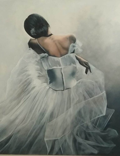 Ballerina VIII (series: Behind the stage)