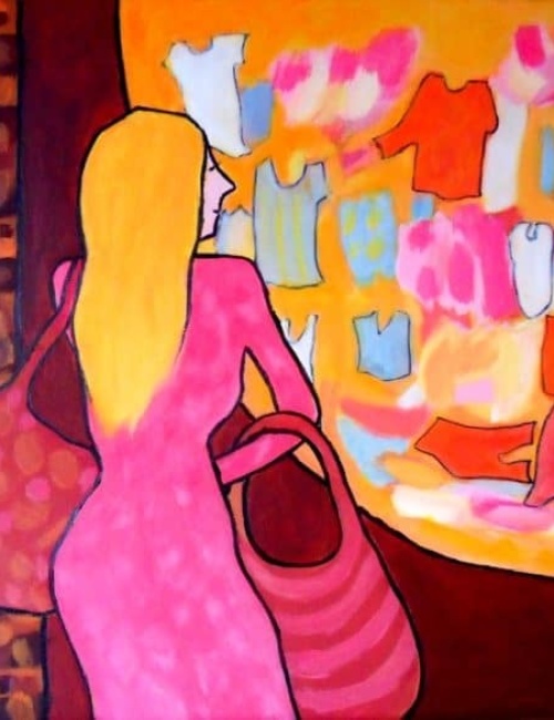 Woman under pressure (series: Trivials)