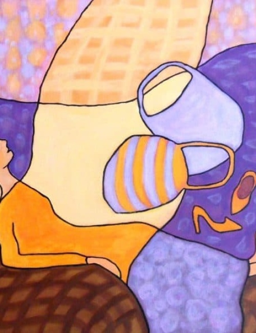 Relaxed Woman (series: Trivials)