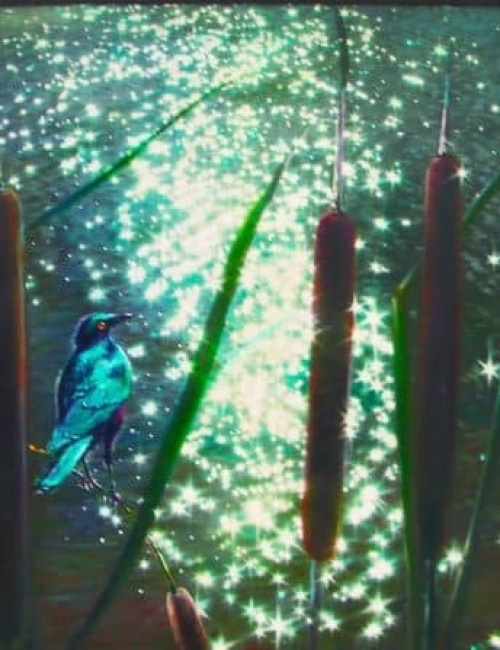 Moonlit III (series: Sm&oacute;lskie plenery)