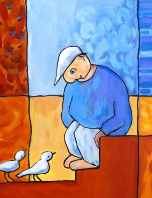 I’ll talk with the pigeons (series: Trivials)