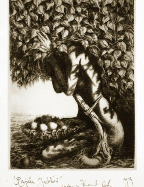 Paradise apple tree